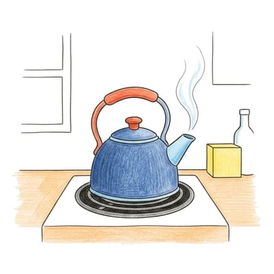 Tea Kettle Whistle, colored example