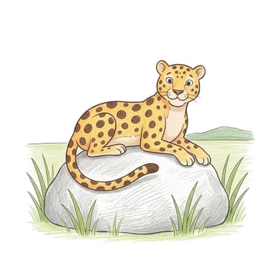 Leopard Rock Perch, colored example