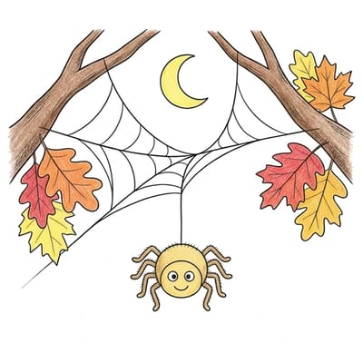 Spider Web Swing, colored example