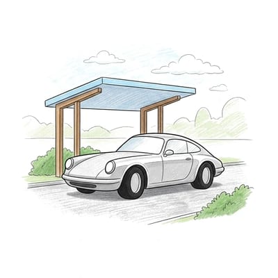 Silver Grand Tourer, colored example