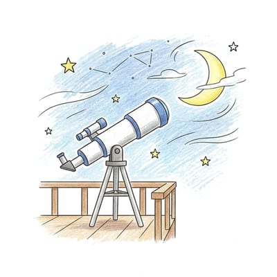 Starlight Telescope, colored example