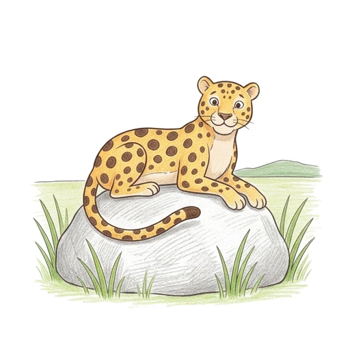 Leopard Rock Perch, colored example