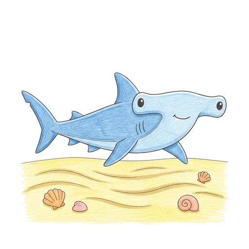 Hammerhead Seafloor, colored example