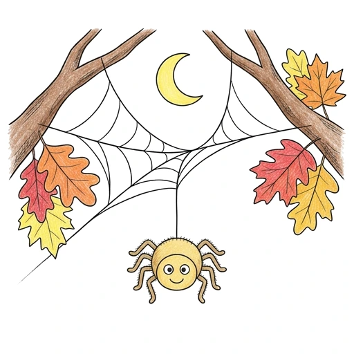 Spider Web Swing, colored example