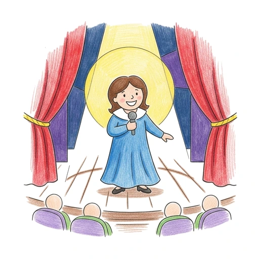 Opera Stage Singer, colored example