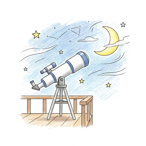 Starlight Telescope, colored example