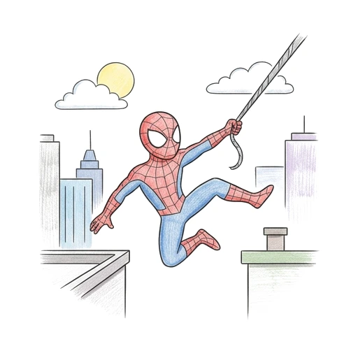 Webline Rescue Swing, colored example